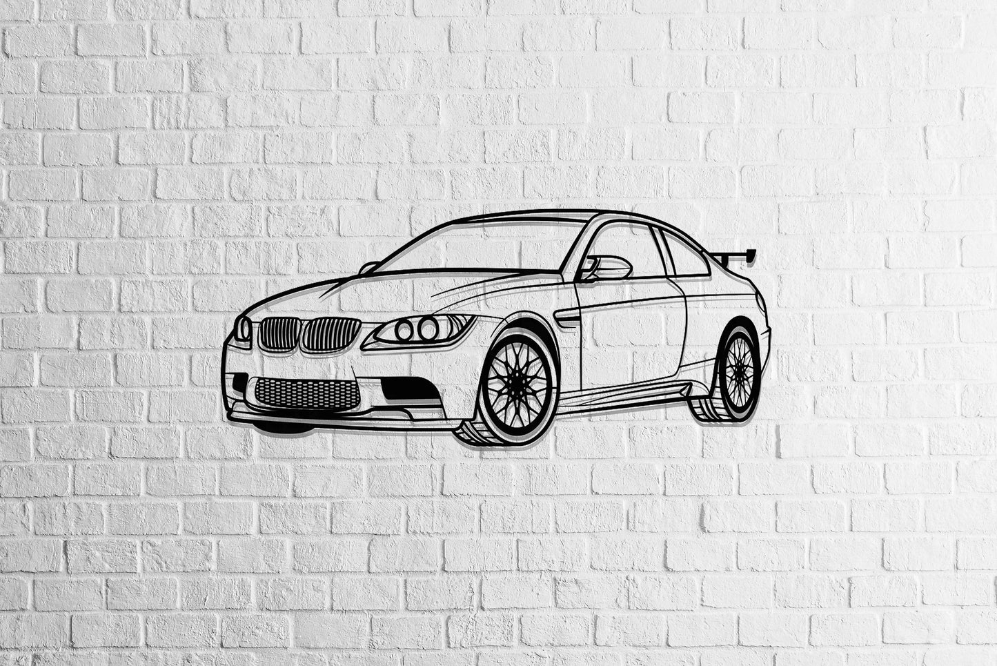M3 E92 - Metal Wall Art - Metal Art