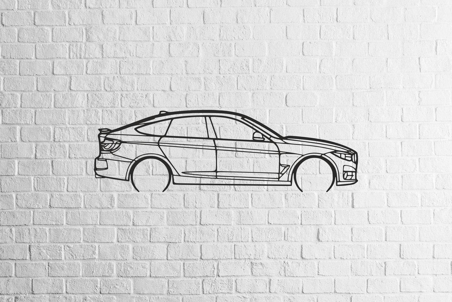 3 Series GT (F34) - Metal Wall Art - Metal Art
