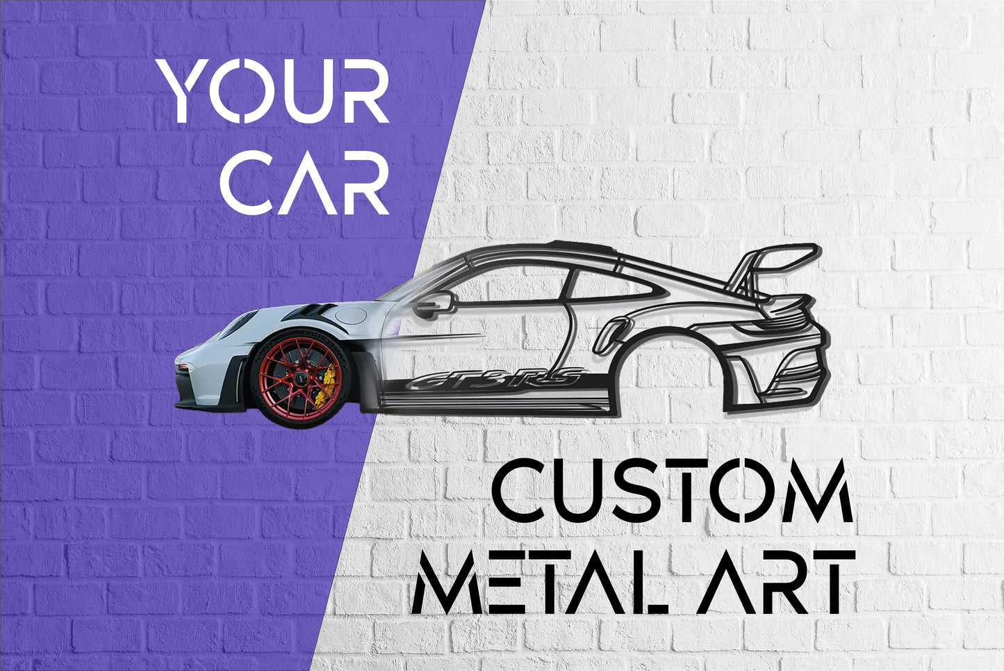 Your Personalized Car Metal Wall Art - Metal Art