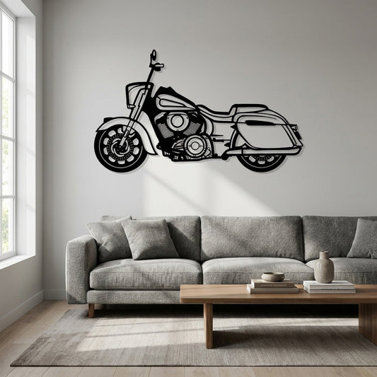 Motorcycle Wall Art - lifestyle