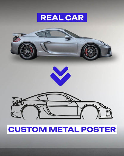 Your Personalized Car Metal Wall Art - Metal Art