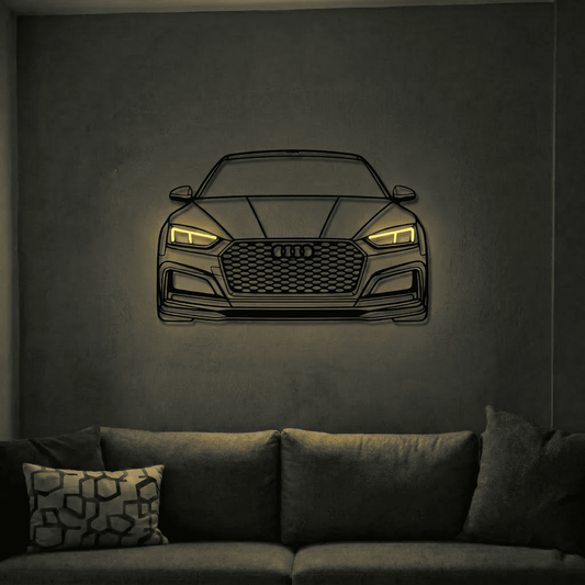 RS5  — Neon LED Metal Wall Art