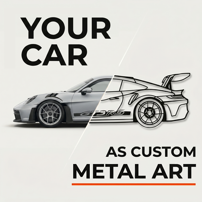 Your Personalized Car Metal Wall Art