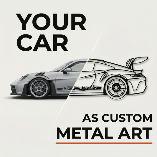 Your Personalized Car Metal Wall Art
