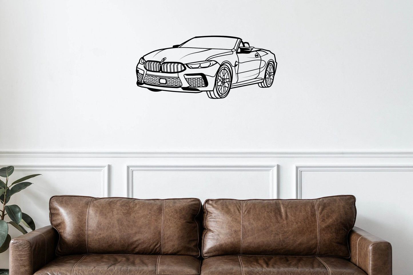 M8 Cabriolet - Metal Wall Art - Metal Art