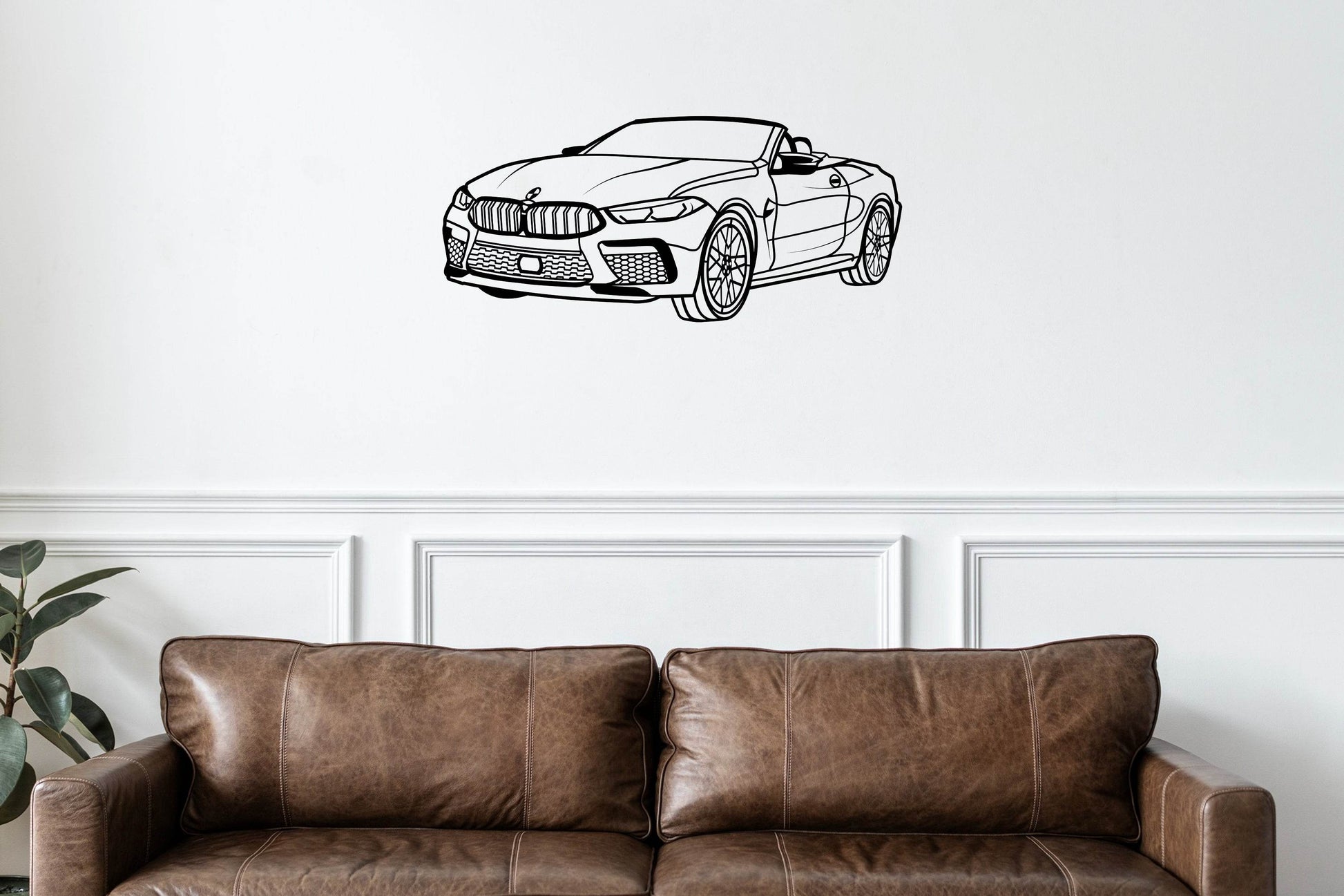 M8 Cabriolet - Metal Wall Art - Metal Art