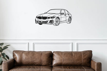 M340i 2020 - Metal Wall Art - Metal Art