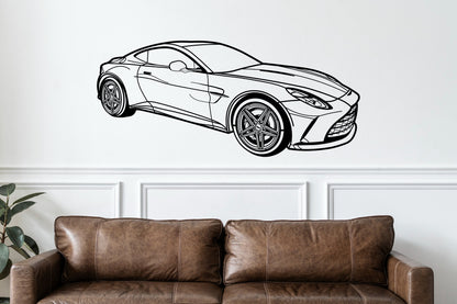Aston Martin Vantage - Metal Wall Art