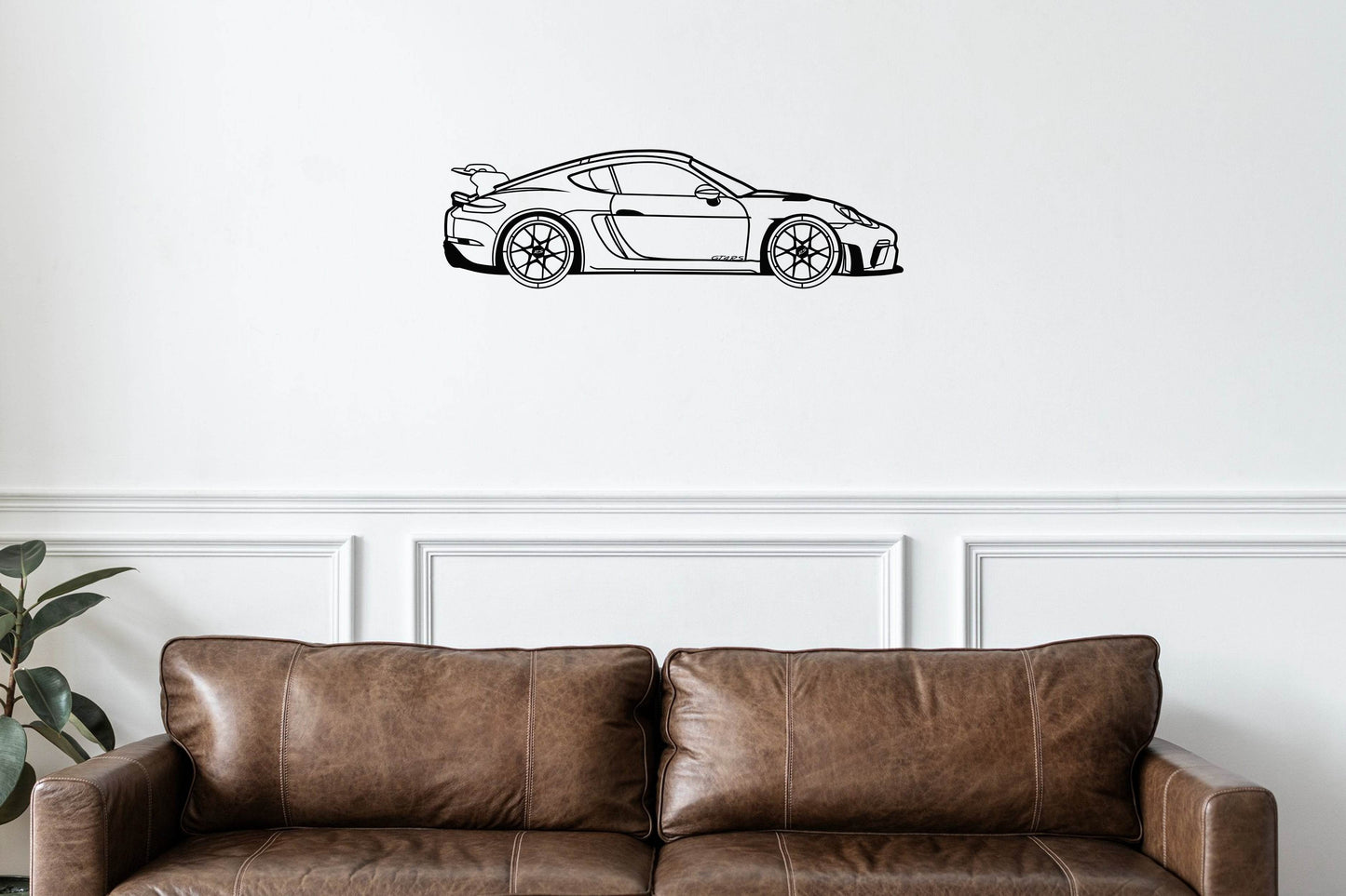 718 Cayman GT4 RS - Metal Wall Art - Metal Art
