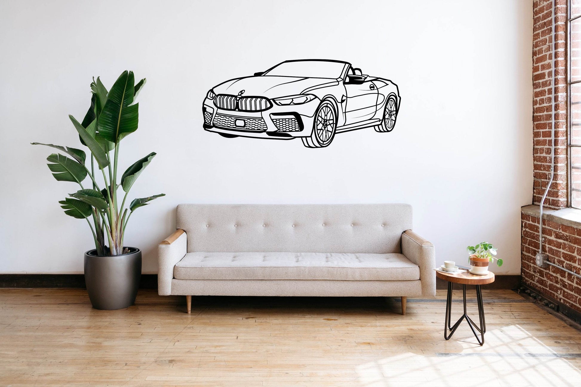 M8 Cabriolet - Metal Wall Art - Metal Art