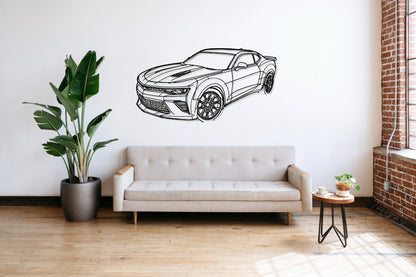 Camaro SS 2016 - Metal Wall Art