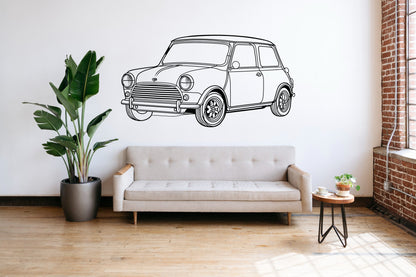 Austin Mini - Metal Wall Art