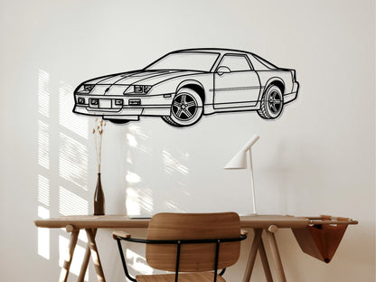 1988 Camaro IROC-Z - Metal Wall Art