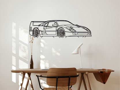 F40 - Metal Wall Art