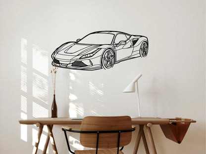 F8 Tributo - Metal Wall Art