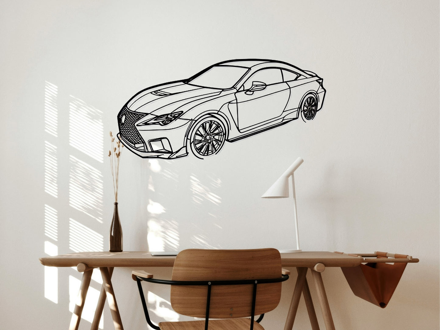 RC F 2020 - Metal Wall Art