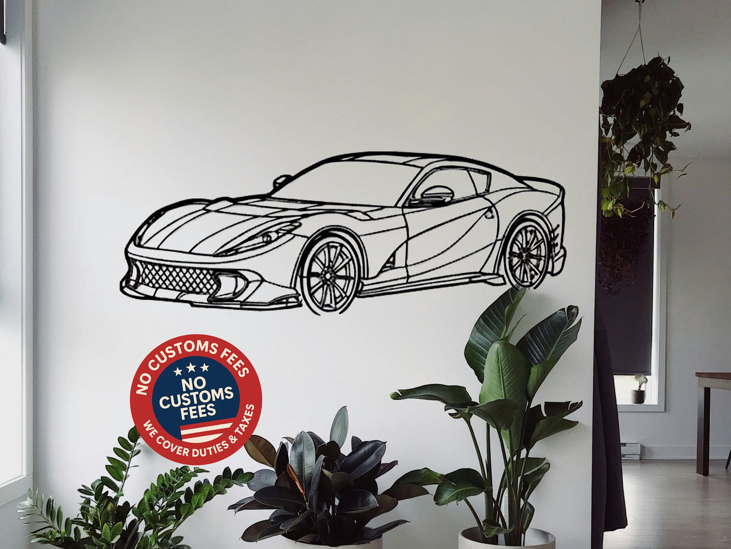 812 Competizione 2023 - Metal Wall Art
