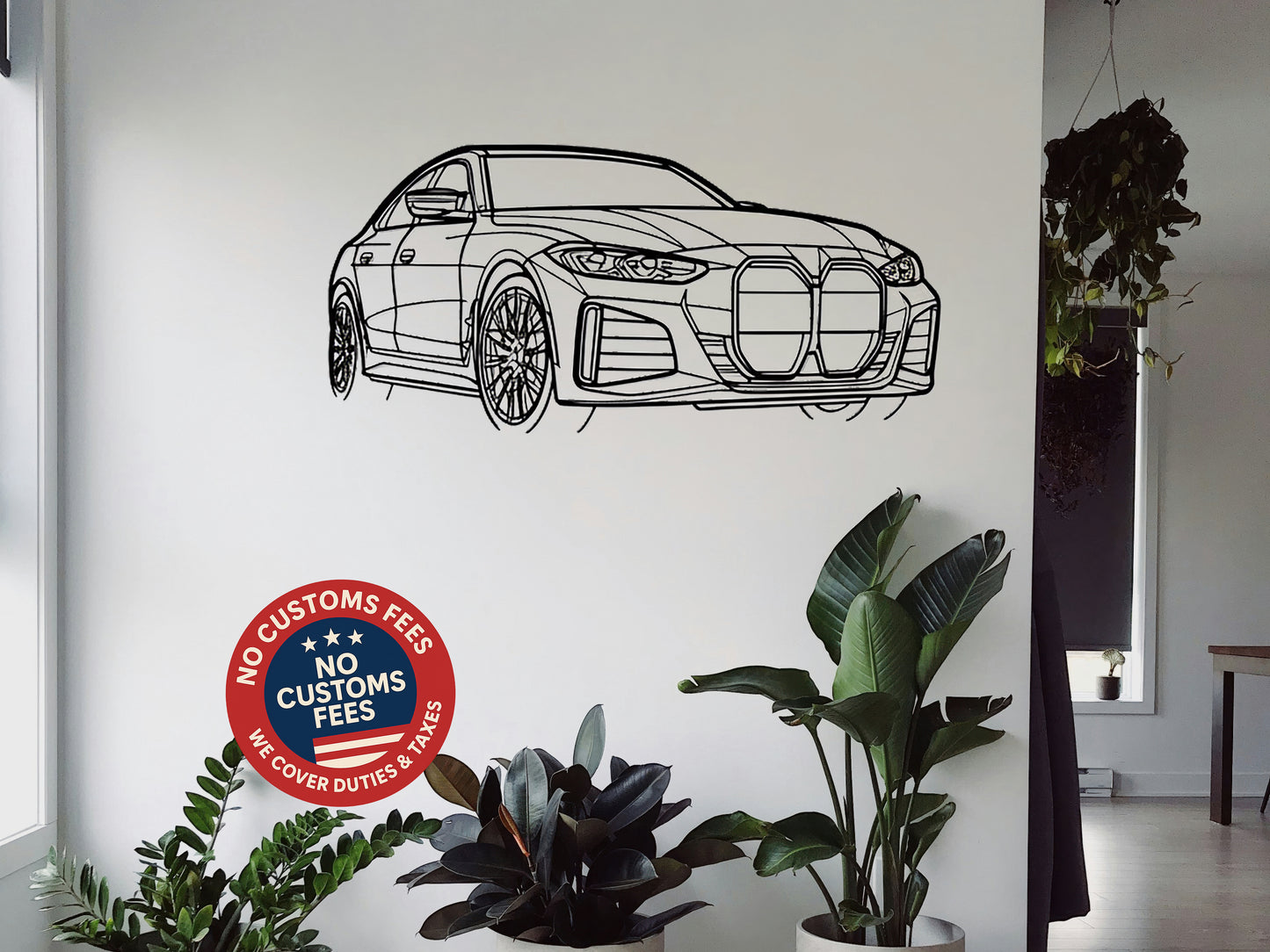 i4 M50 2024 - Metal Wall Art