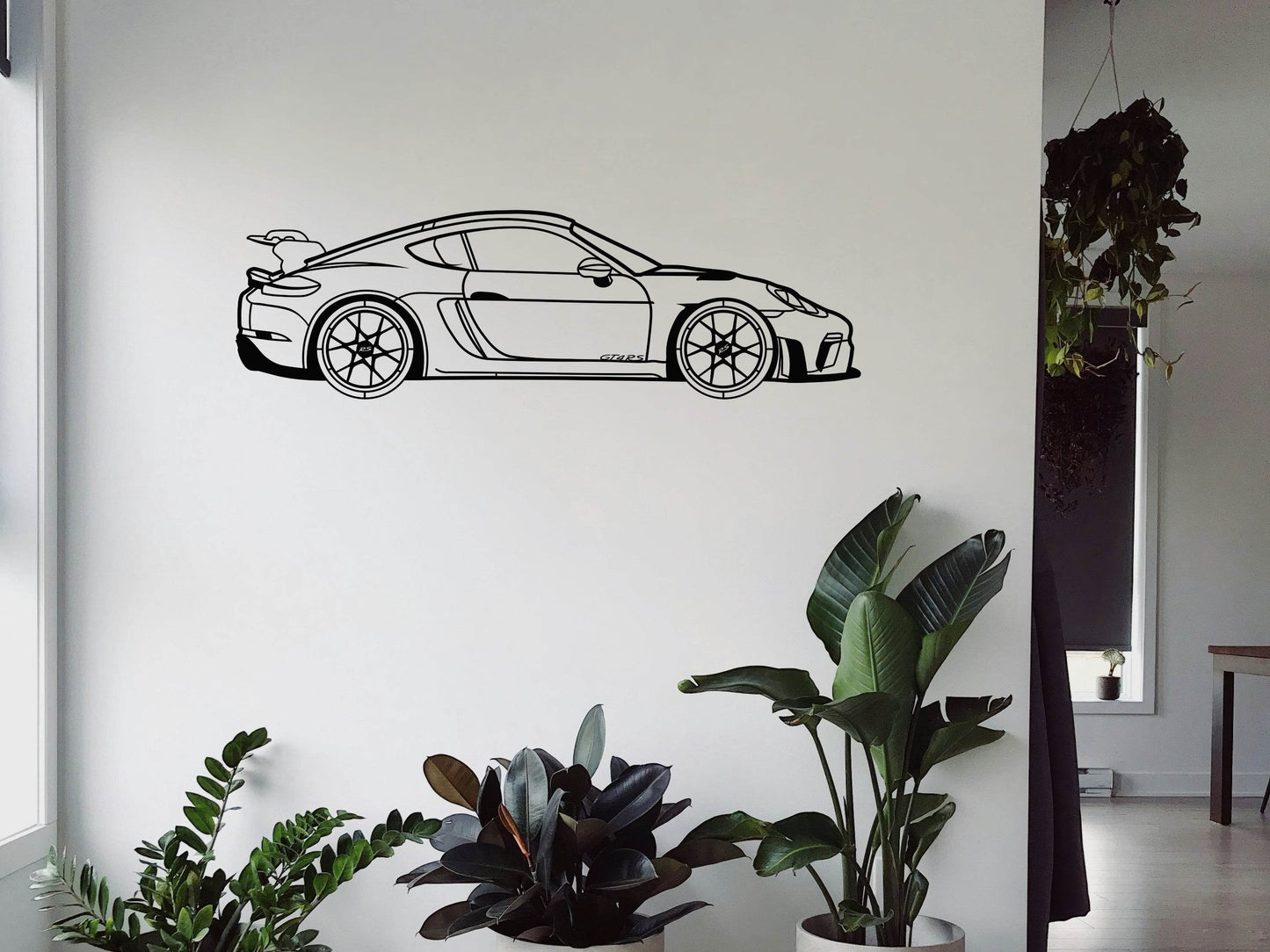 718 Cayman GT4 RS - Metal Wall Art - Metal Art