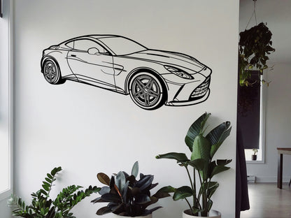 Aston Martin Vantage - Metal Wall Art