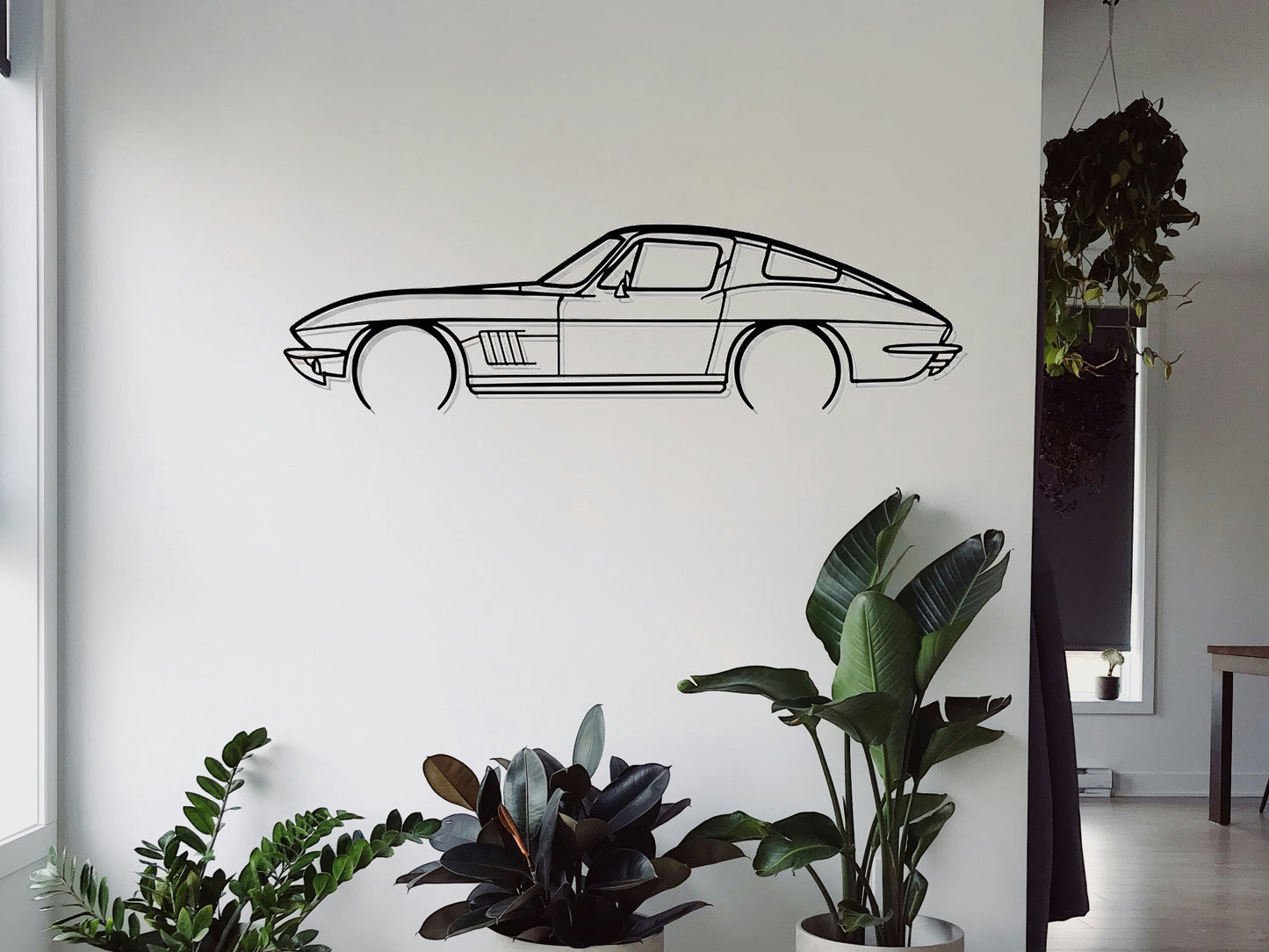 Corvette C2 1967 - Metal Wall Art