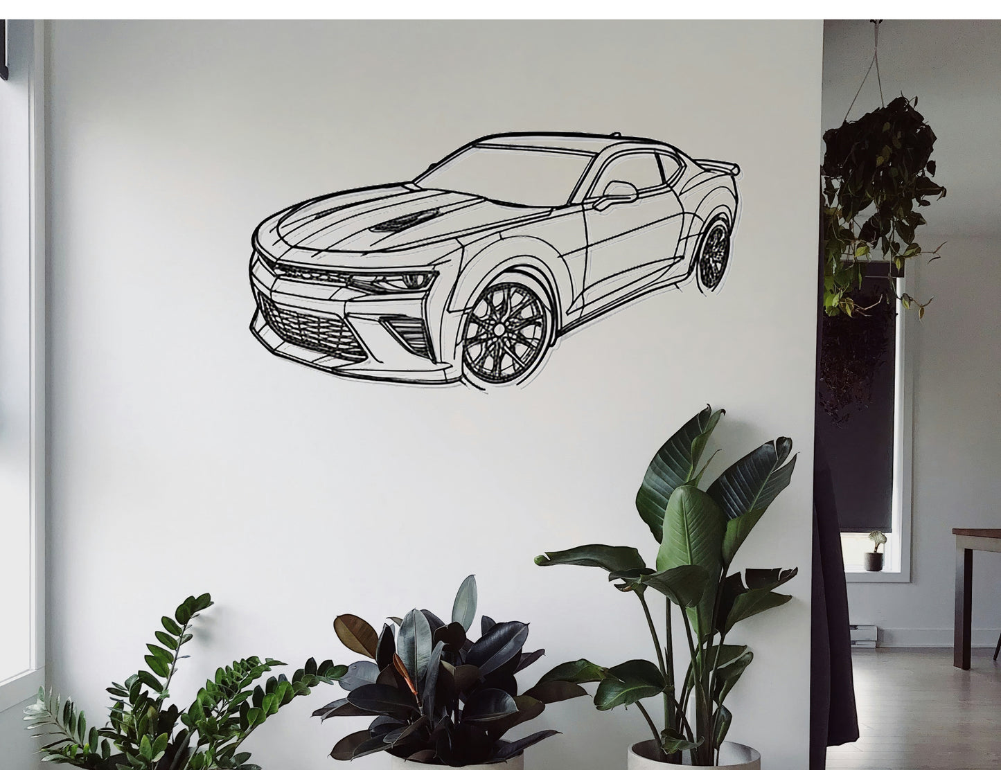 Camaro SS 2016 - Metal Wall Art