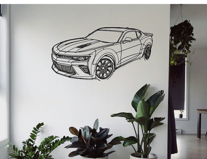 Camaro SS 2016 - Metal Wall Art