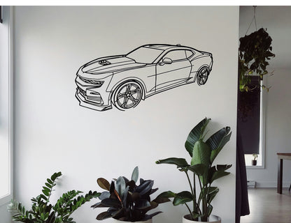 Camaro 1LE 2019 - Metal Wall Art