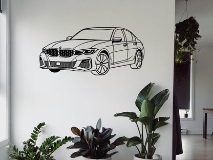 M340i 2020 - Metal Wall Art - Metal Art
