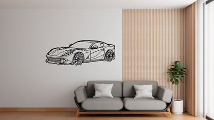 812 Competizione 2023 - Metal Wall Art
