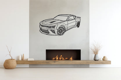 Camaro SS 2016 - Metal Wall Art