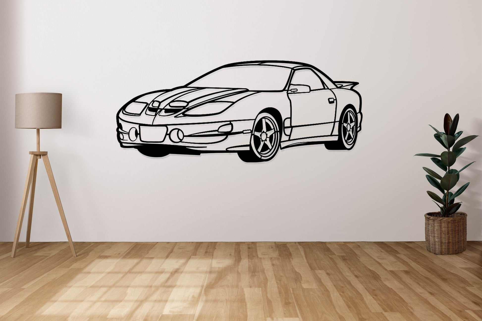 Firebird Trans Am WS6 - Metal Wall Art - Metal Art