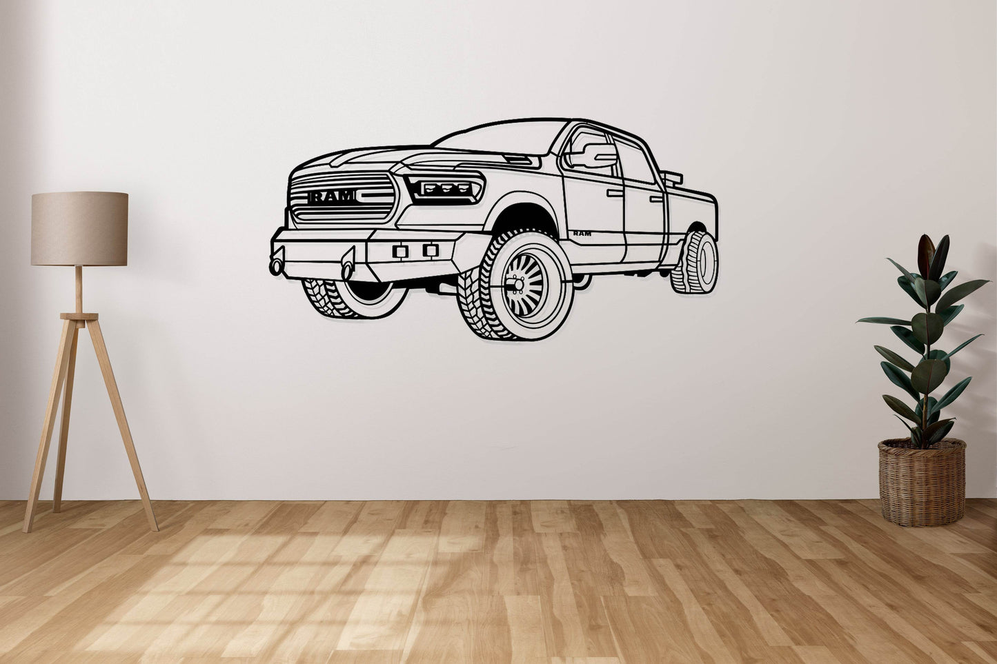 RAM 1500 - Metal Wall Art - Metal Art