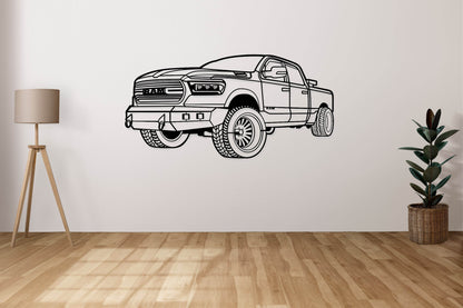 RAM 1500 - Metal Wall Art - Metal Art