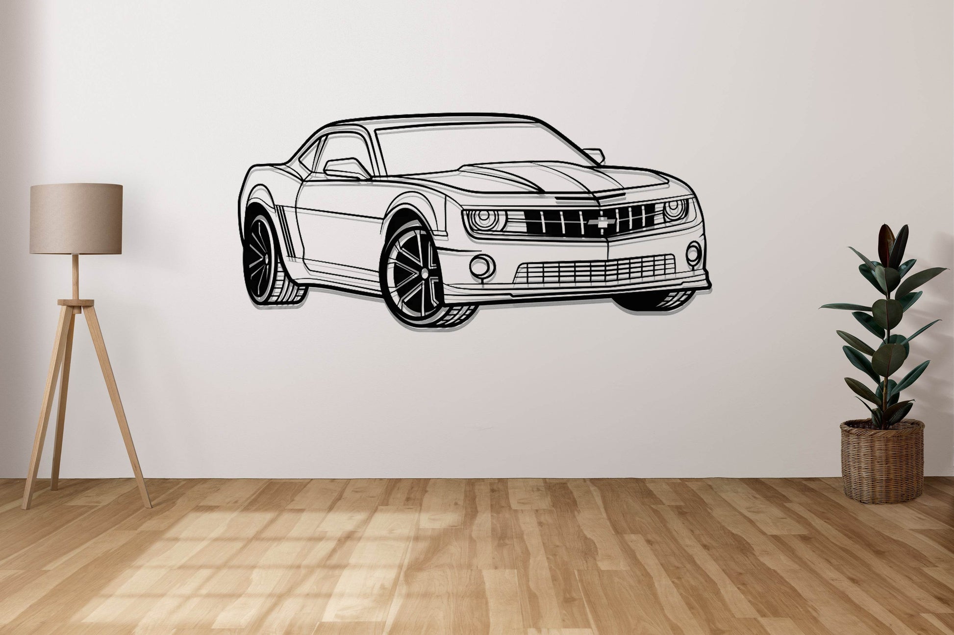 Camaro 5th Gen - Metal Wall Art - Metal Art