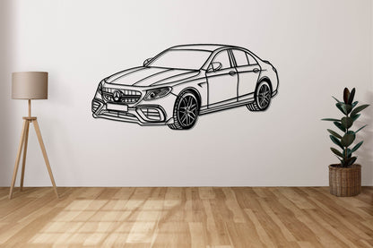AMG E63 S (W213) - Metal Wall Art - Metal Art
