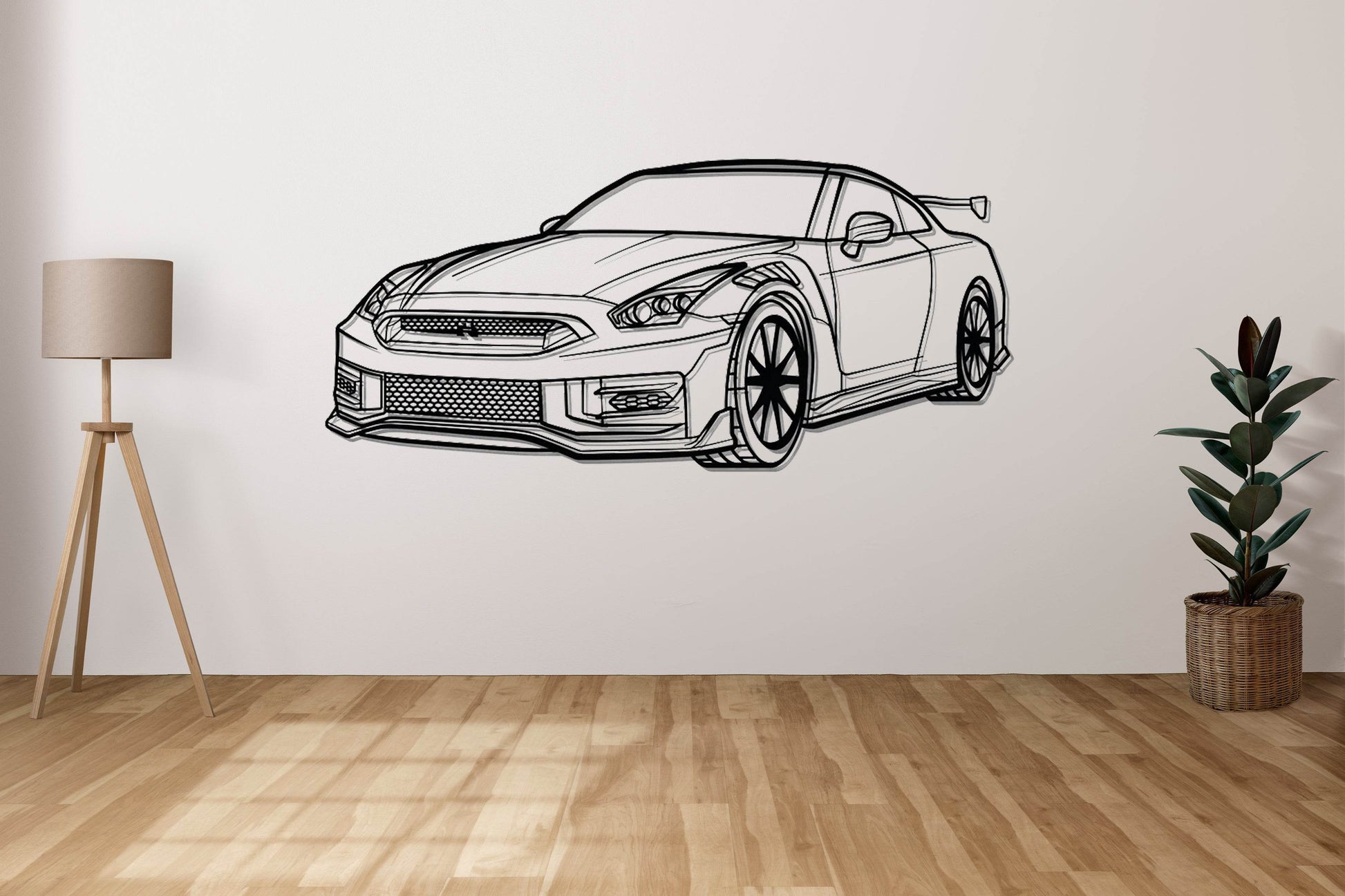 GT-R R35 - Metal Wall Art - Metal Art
