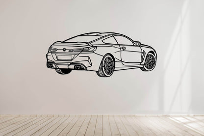 M8 Coupe - Metal Wall Art - Metal Art