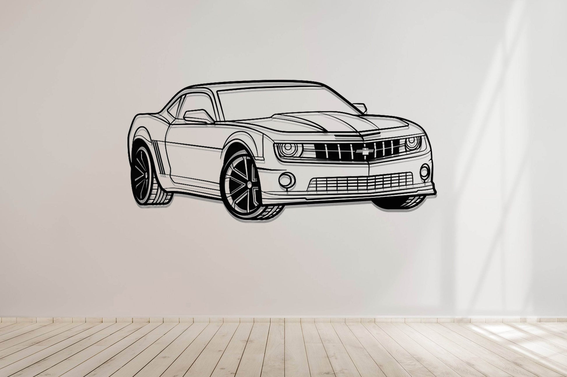 Camaro 5th Gen - Metal Wall Art - Metal Art