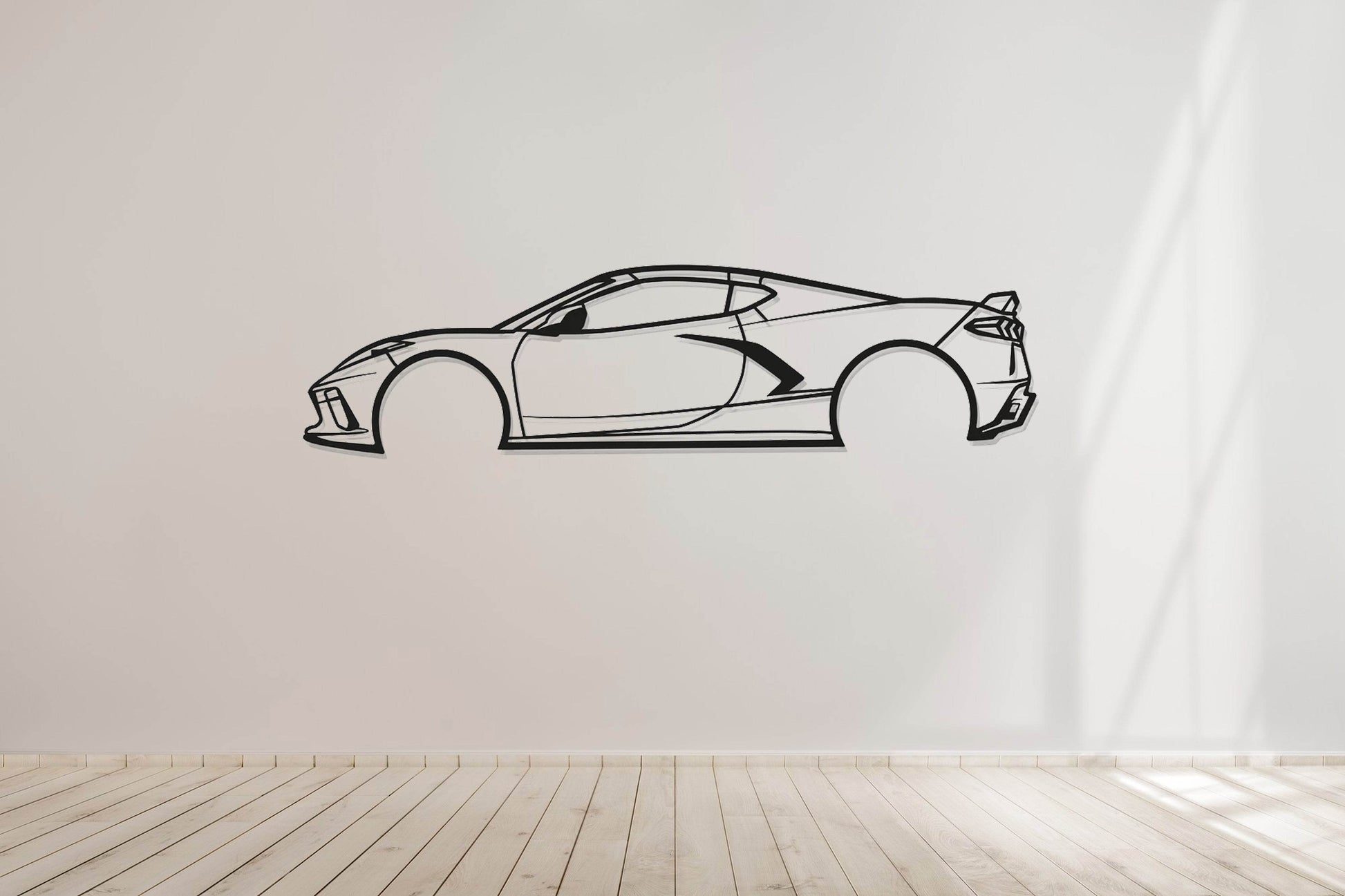 Corvette C8 Stingray - Metal Wall Art - Metal Art