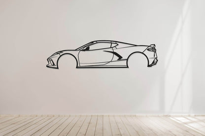 Corvette C8 Stingray - Metal Wall Art - Metal Art
