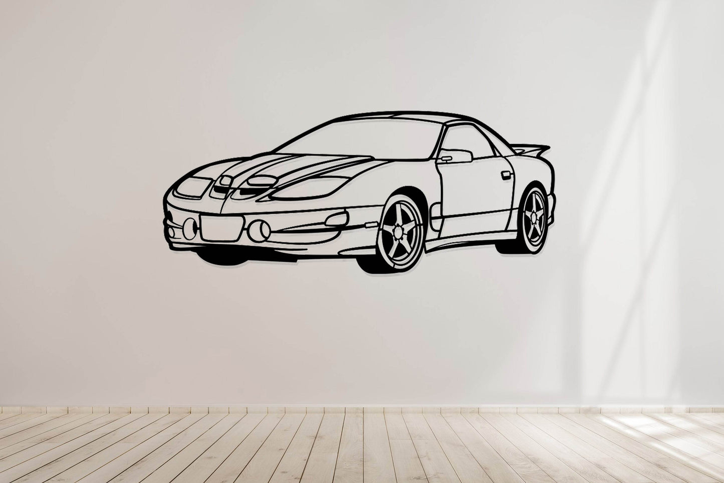 Firebird Trans Am WS6 - Metal Wall Art - Metal Art