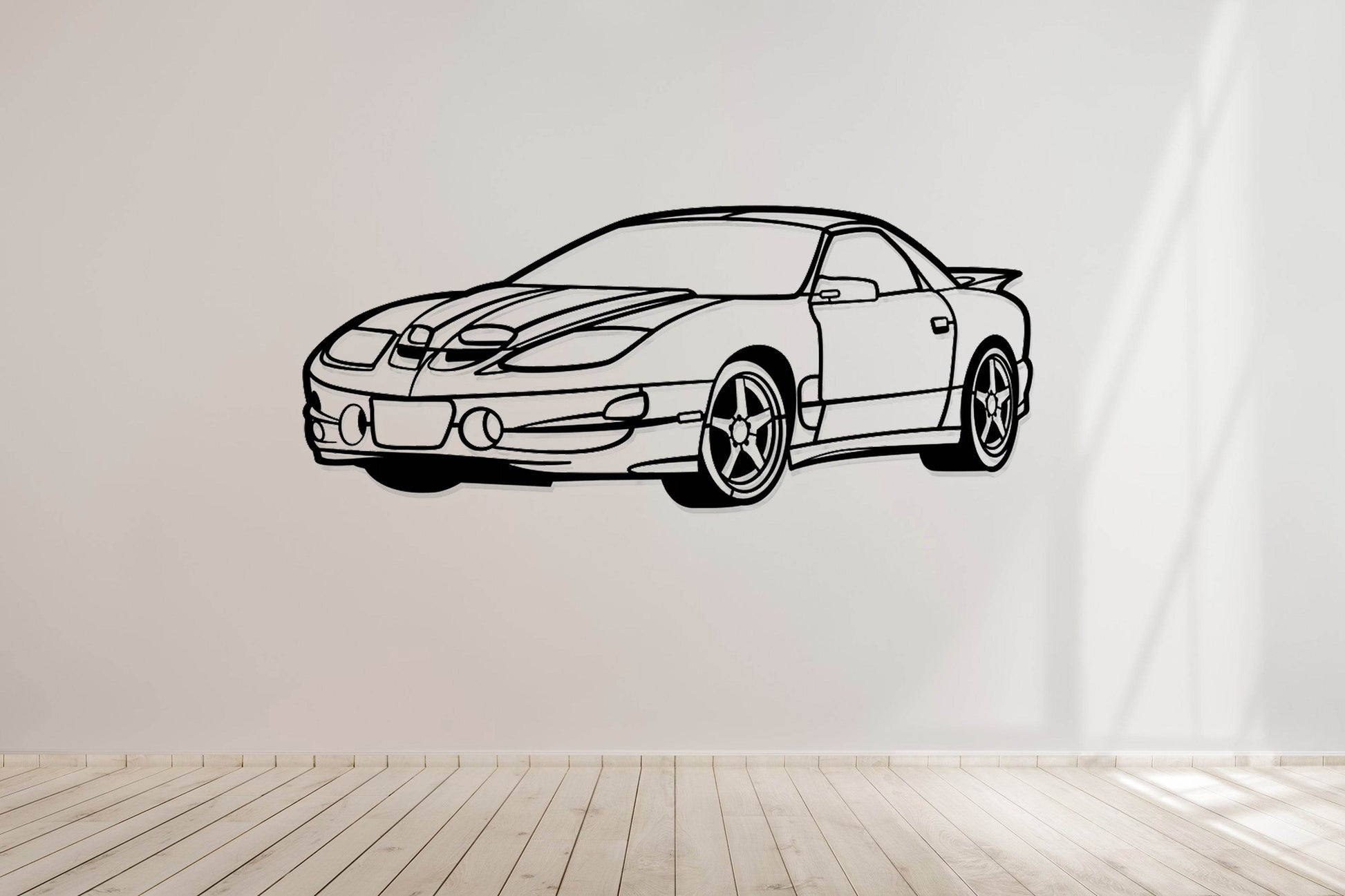 Firebird Trans Am WS6 - Metal Wall Art - Metal Art