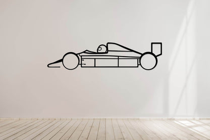 F1 Car - Metal Wall Art - Metal Art