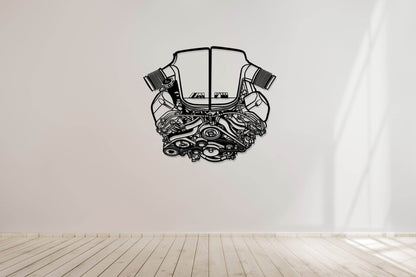 S85 V10 - Metal Wall Art - Metal Art
