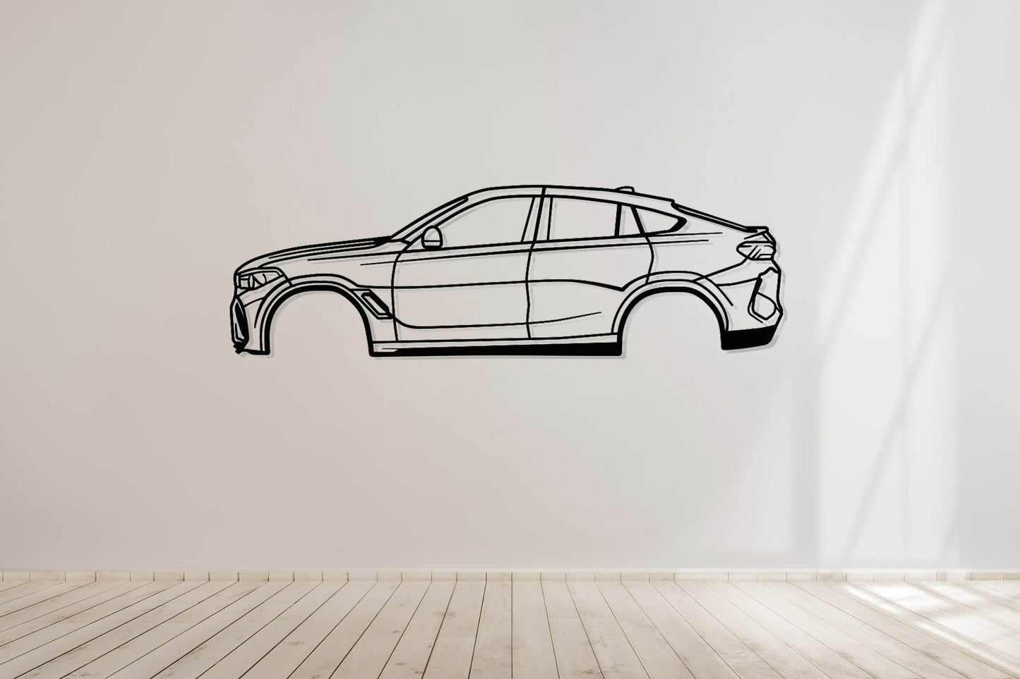 X6 M F96 3rd Gen - Metal Wall Art - Metal Art