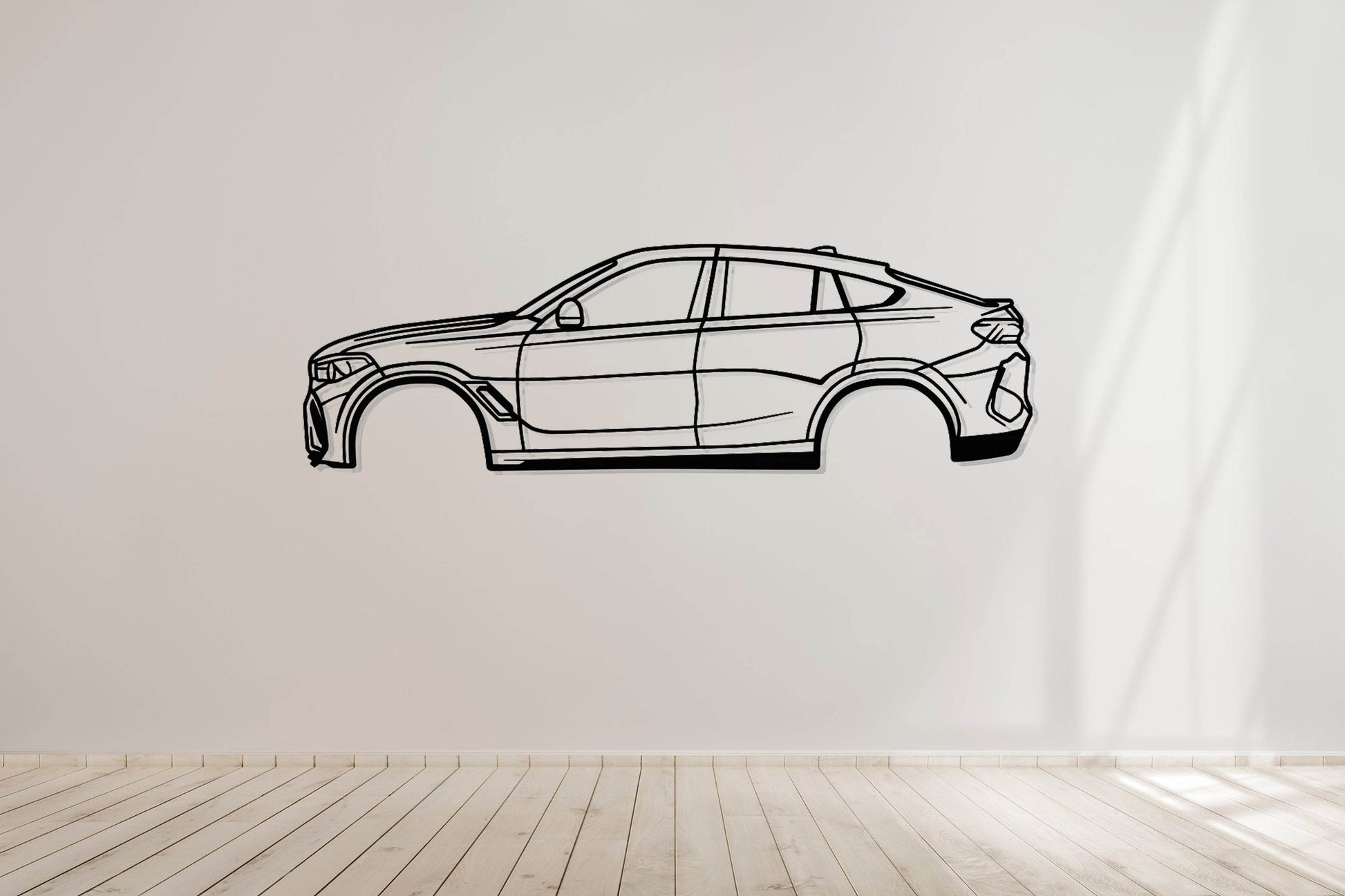 X6 M F96 3rd Gen - Metal Wall Art - Metal Art