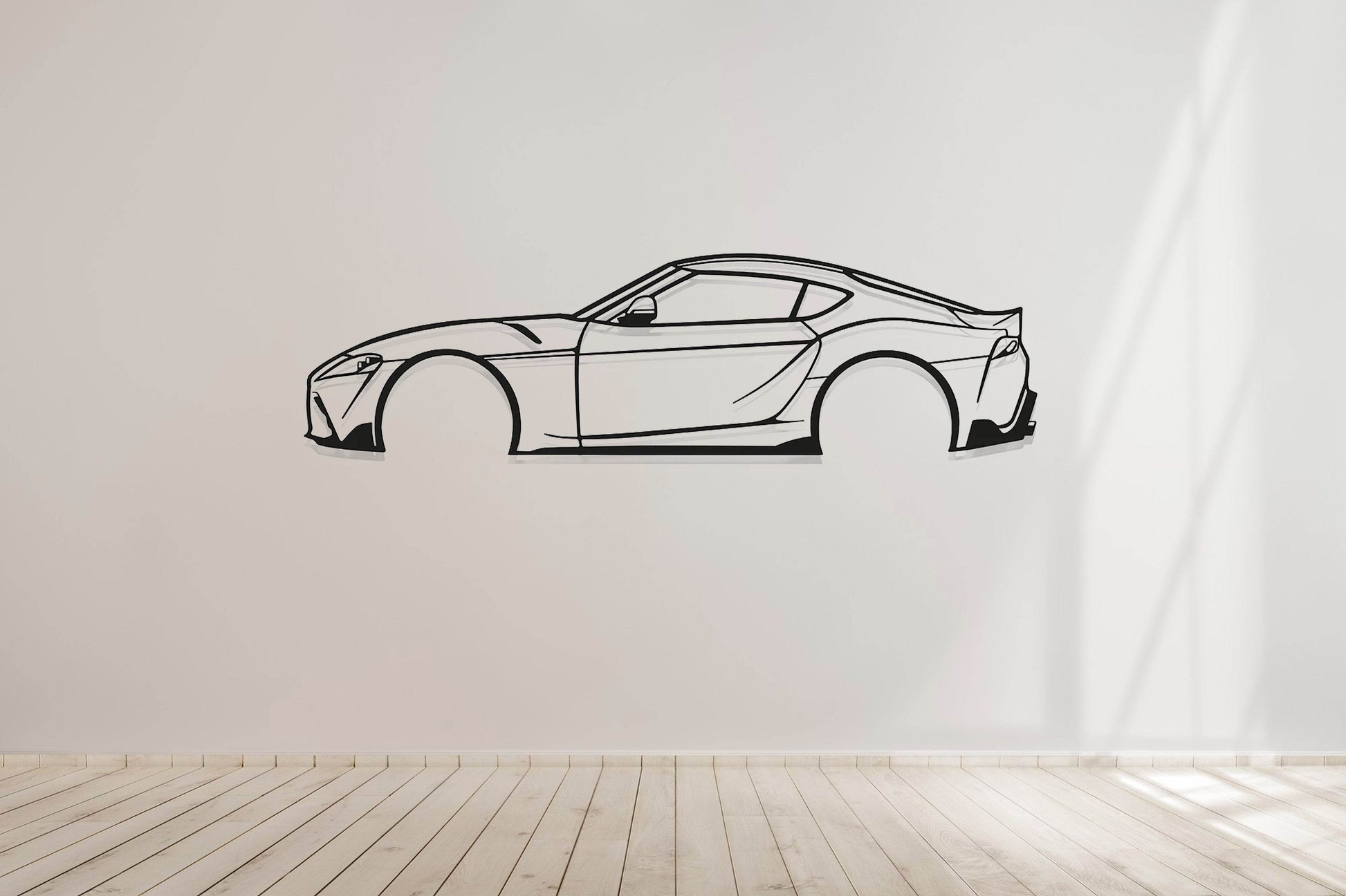 Supra MK5 (A90) - Metal Wall Art - Metal Art