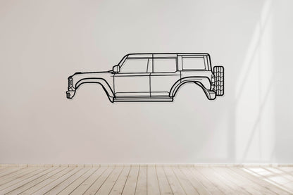 Bronco 4-door - Metal Wall Art - Metal Art