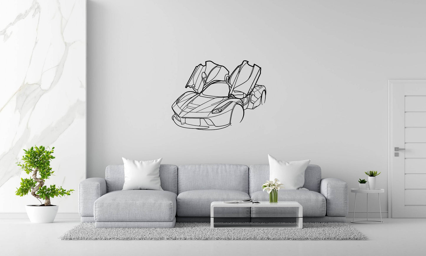 La Angle - Metal Wall Art - Metal Art